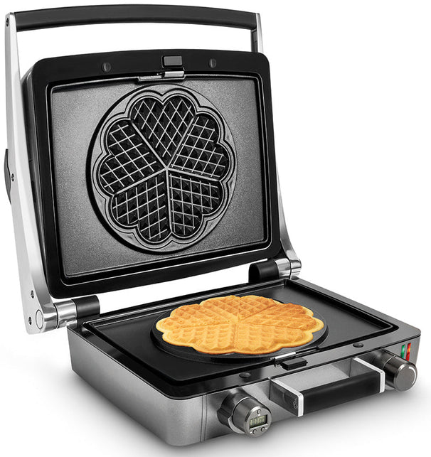 Fritel Waffeleisen WaffleTastic - Herzwaffeln - Keramische Antihaftbeschichtung - 1600 W - CW3668