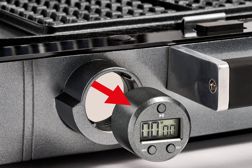 Fritel Waffeleisen WaffleTastic - Herzwaffeln - Keramische Antihaftbeschichtung - 1600 W - CW3668