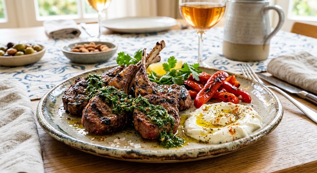 Mediterrane Aromen direkt aus der Grillpfanne auf den Tisch
