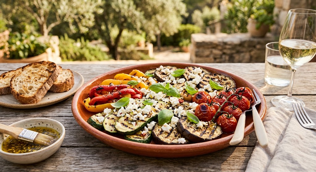 Sommerliche Aromen des Mittelmeers, direkt aus der Grillpfanne