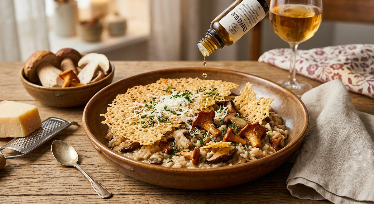 Wohlige Aromen mit einer knusprigen Parmesan-Kruste.