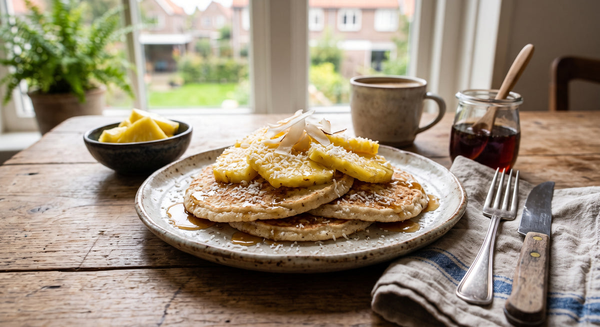 Luftig, tropisch und von Natur aus vollständig glutenfrei