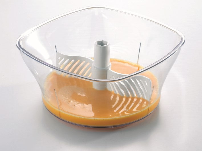 Ghidini Multifunktions-Küchenmaschine - Manuell - Zerkleinerer, Mixer & Salatschleuder