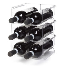 Ghidini Weinregal / Flaschenhalter für 2 Flaschen – Kunststoff – Stapelbar – Erweiterbar