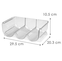 Ghidini Weinregal - Modern Design Kunststoff - Stapelbar und Platzsparend - Ideal zur Aufbewahrung von Weinflaschen