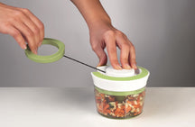 Ghidini Handzerkleinerer / Gemüseschneider mit Zugseil, ø 12 cm