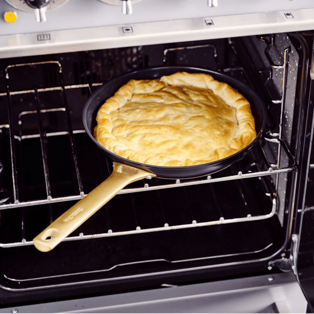 GreenPan Topfset Padova Reserve Schwarz 6-teiliges – Keramik-Antihaftbeschichtung – Kochtopf ø 24 cm, Stielkasserolle ø 18, 20 cm, Bratpfanne ø 20, 28 cm und Sauteuse ø 24 cm