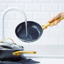 GreenPan Topfset Padova Reserve Schwarz 6-teiliges – Keramik-Antihaftbeschichtung – Kochtopf ø 24 cm, Stielkasserolle ø 18, 20 cm, Bratpfanne ø 20, 28 cm und Sauteuse ø 24 cm