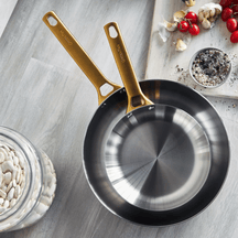 GreenPan Bratpfannenset Padova Reserve 2-teilig Triply Edelstahl - Bratpfanne ø 20 & 28 cm