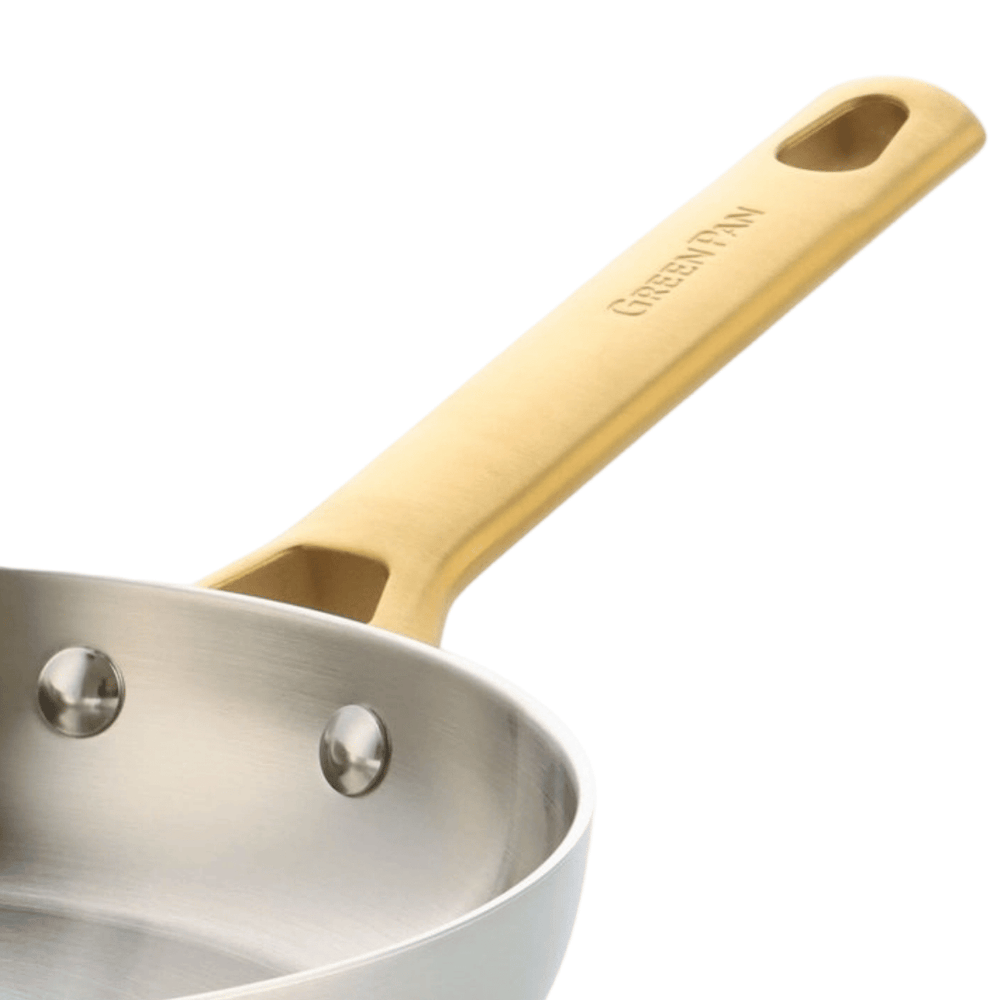 GreenPan Bratpfannenset Padova Reserve 2-teilig Triply Edelstahl - Bratpfanne ø 20 & 28 cm
