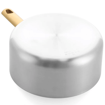 GreenPan Topfset Padova Reserve 5-teilig - Triply Edelstahl - Kochtöpfe ø 20, 24 cm, Stieltopf ø 18 cm & Bratpfanne ø 20 & 28 cm