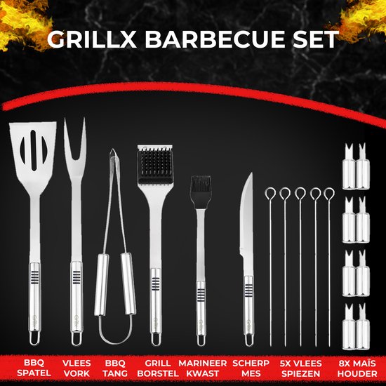Blackwell Barbecue & Grill Box XXL – BBQ Werkzeuge/Zubehör Geschenk