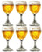Grimbergen Biergläser mit Fuß 250 ml - 6 Stück