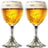 Grimbergen Biergläser auf Fuß 250 ml - 2 Stück