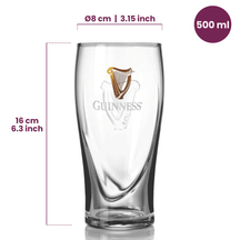Guinness Biergläser Pint 500 ml - 2 Stück