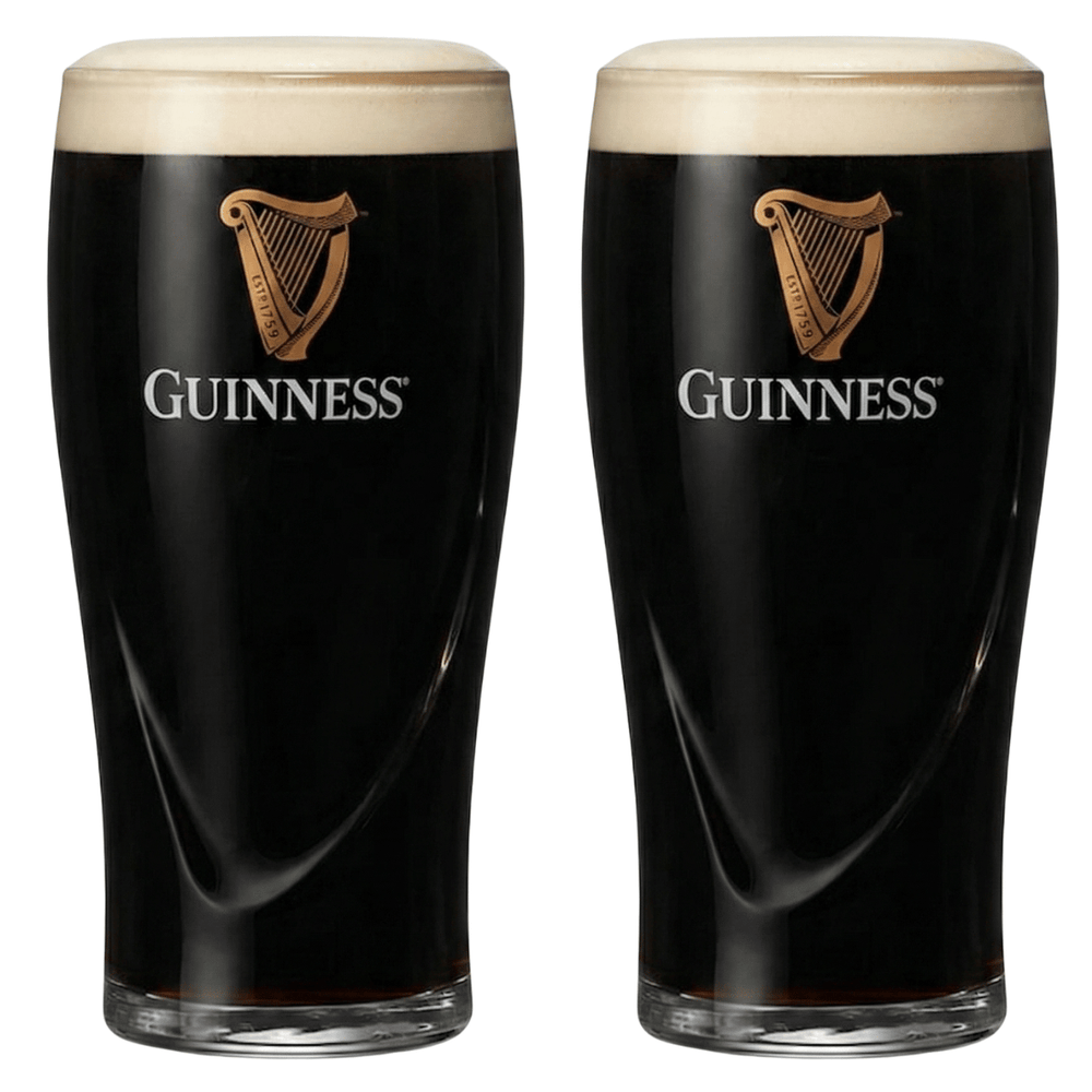 Guinness Biergläser Pint 500 ml - 2 Stück