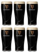 Guinness Biergläser Pint 500 ml - 6 Stück