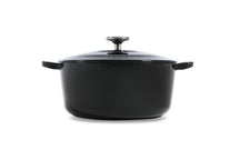 BK Bräter Bourgogne Jet Black Gusseisen ø 28 cm / 6.7 Liter - emaillierte Antihaftbeschichtung