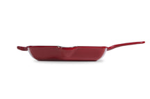 BK Grillpfanne Bourgogne Chili Red Gusseisen 26 x 26 cm - emaillierte Antihaftbeschichtung