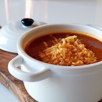 Sättigende Mahlzeitensuppe