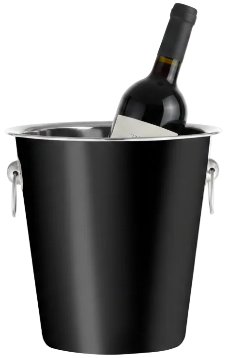 Cookinglife Weinkühler Schwarz - ø 22 cm