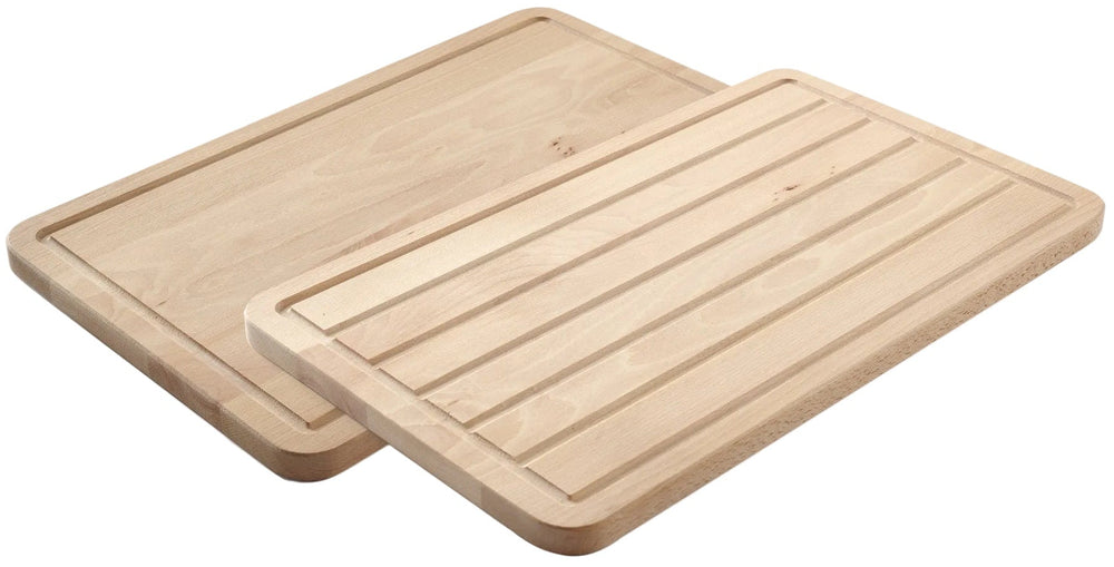 Hendi Holz Schneidebrett / Brotschneidebrett - Buchenholz - 53 x 32,5 cm