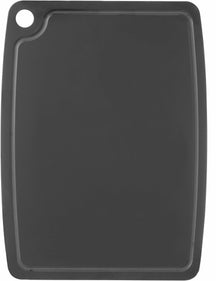 Hendi Schneidebrett rutschfest – Spülmaschinenfest – Schwarze Holzfaser – 44 x 32,5 cm