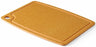 Hendi Schneidebrett rutschfest - Spülmaschinenfest - Braune Holzfaser - 30 x 23,5 cm
