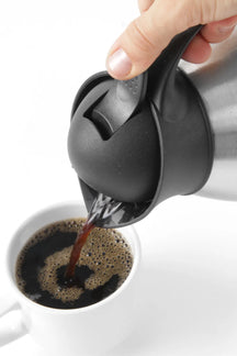 Hendi Thermoskanne Schwarz 2 Liter