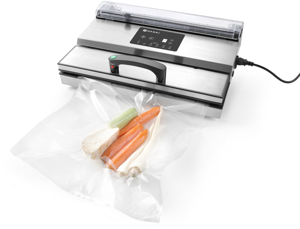 Hendi Vakuumbeutel mit geprägtem Siegel – Sous-Vide-Beutel – 20 x 30 cm – Geeignet für FoodSaver Vakuumiergeräte – 100 Stück