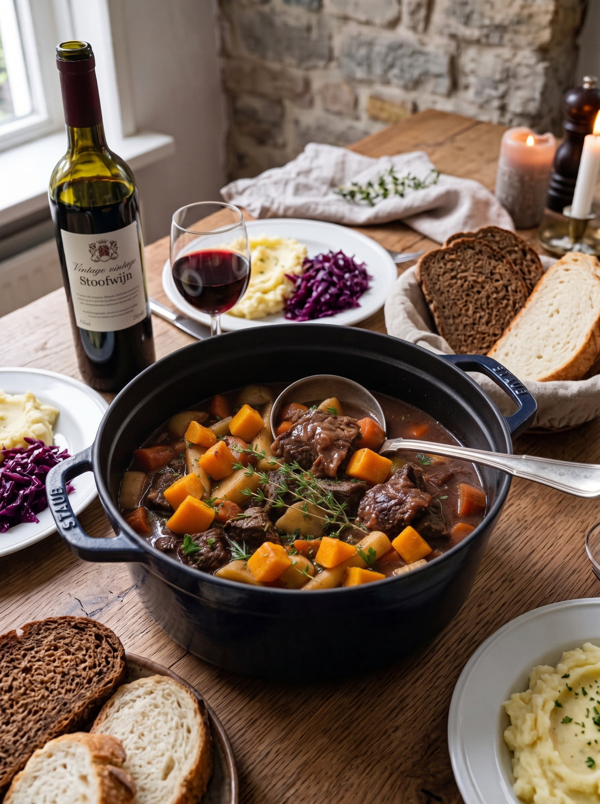 Ein warmer Schmorbraten, der dein Haus mit dem Duft des Herbstes füllt