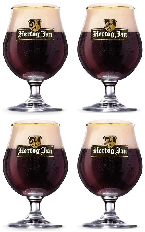Hertog Jan Biergläser mit Fuß 250 ml - 4 Stück