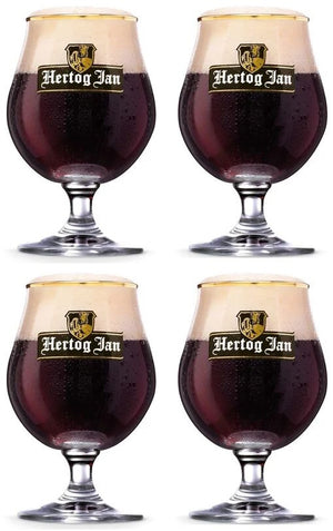 Hertog Jan Biergläser mit Fuß 250 ml - 4 Stück