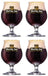 Hertog Jan Biergläser mit Fuß 250 ml - 4 Stück