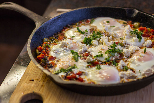 Ein würziges und geschmackvolles mexikanisches Frühstück direkt vom Grill