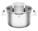 Sola Kochtopf mit Deckel Juvia - ø 24 cm / 5.5 Liter - geeignet für alle Wärmequellen
