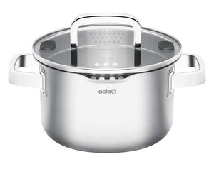 Sola Kochtopf mit Deckel Juvia - ø 24 cm / 5.5 Liter - geeignet für alle Wärmequellen
