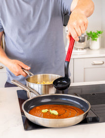 KitchenAid Suppenkelle Classic Kaiserrot Kunststoff 30 cm - Servieren Kelle