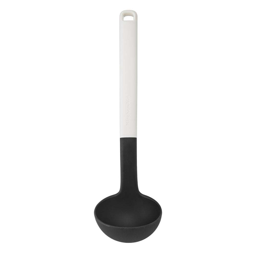 KitchenAid Suppenkelle Classic Porzellanweiß Plastik 30cm - Schöpflöffel