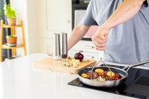 KitchenAid Kartoffelstampfer Classic Porzellanweiß Edelstahl 25,5cm - Püree