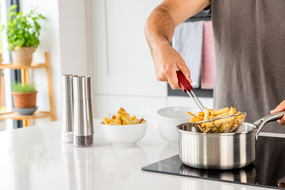 KitchenAid Schaumlöffel Classic Kaiserrot Kunststoff/Edelstahl 36cm - Siebkelle