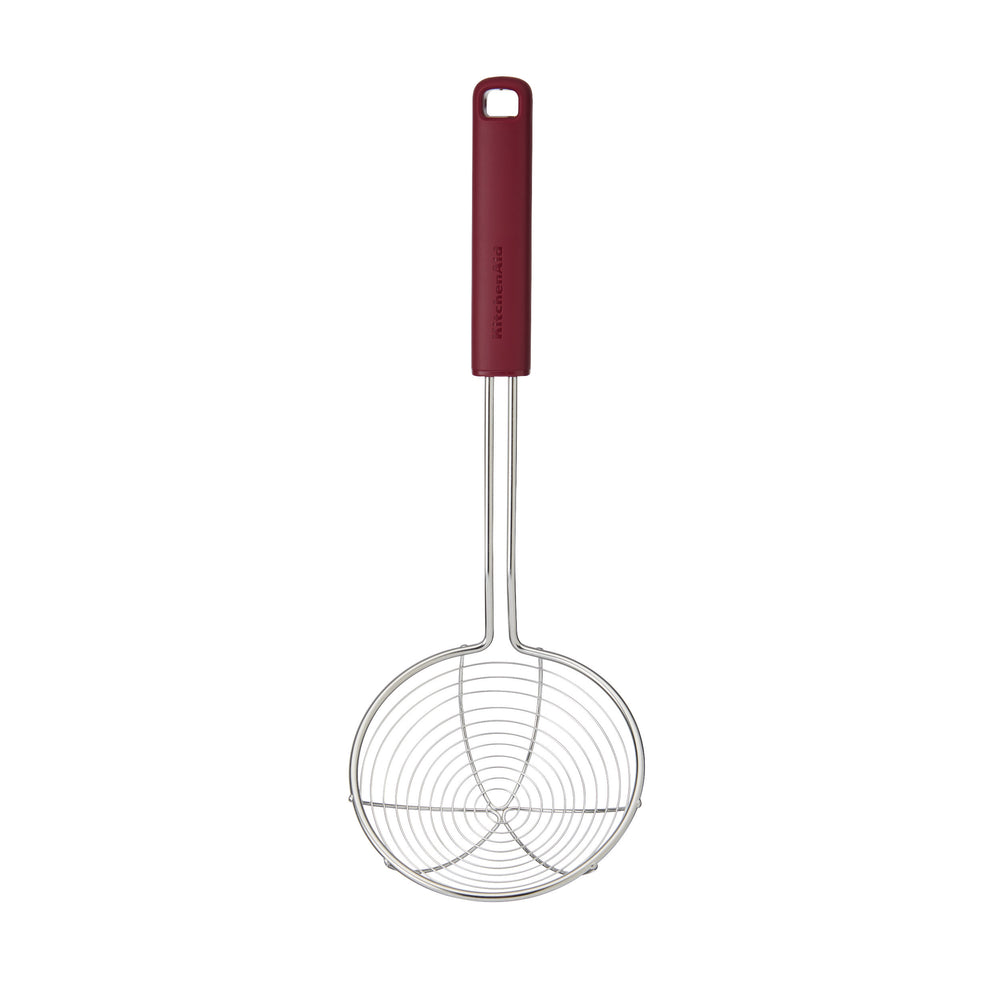 KitchenAid Schaumlöffel Classic Kaiserrot Kunststoff/Edelstahl 36cm - Siebkelle