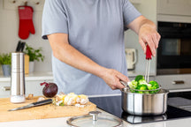 KitchenAid Schaumlöffel Classic Kaiserrot Kunststoff/Edelstahl 36cm - Siebkelle