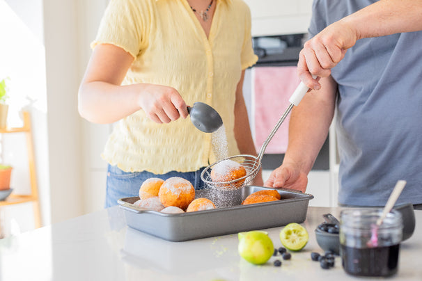 KitchenAid Schaumlöffel Classic Porzellanweiß Kunststoff 36cm - Abseihen