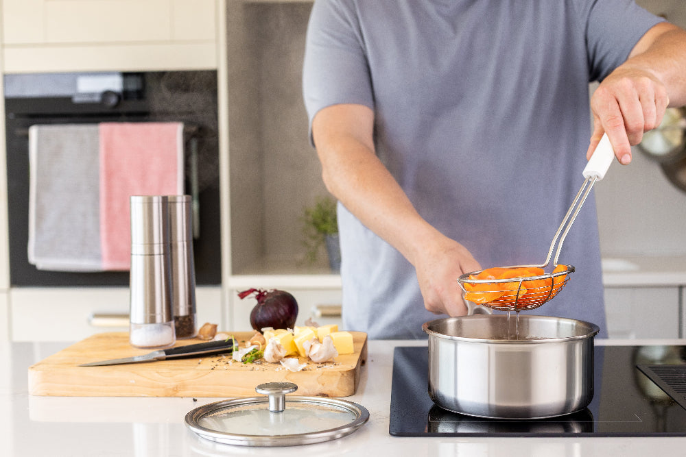 KitchenAid Schaumlöffel Classic Porzellanweiß Kunststoff 36cm - Abseihen