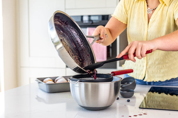KitchenAid Rührlöffel Classic Kaiserrot Silikon 30 cm - Kochlöffel
