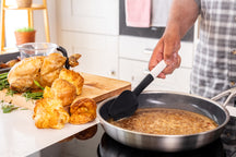KitchenAid Rührlöffel Classic Porzellanweiß Kunststoff Silikon 30 cm-Rührlöffel