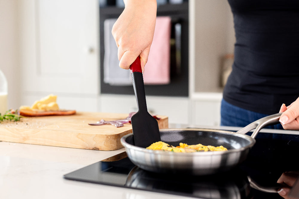 KitchenAid Teigschaber Classic Kaiserrot Silikon 30 cm - Spatel