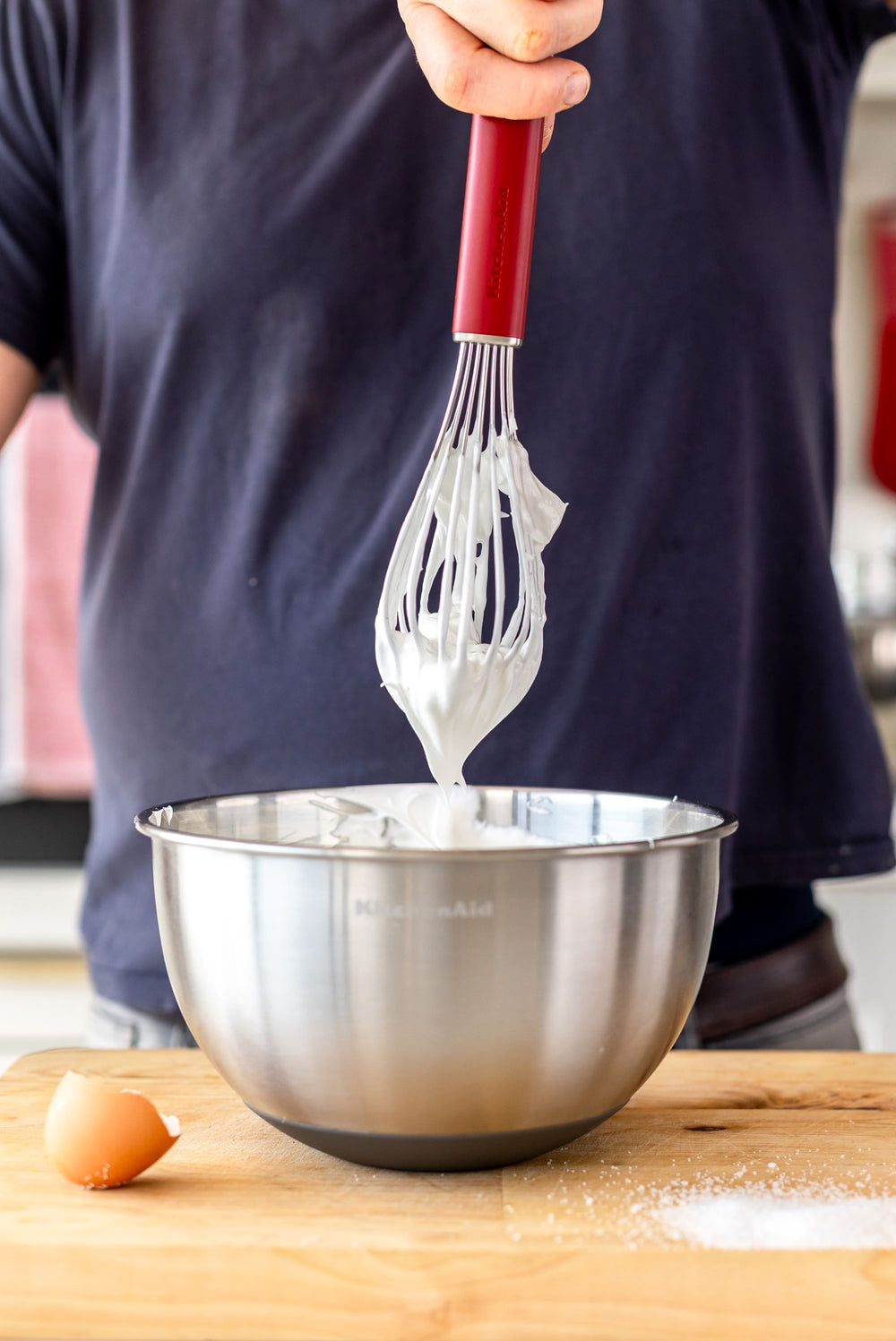 KitchenAid Schneebesen Classic Kaiserrot Kunststoff/Edelstahl 27 cm
