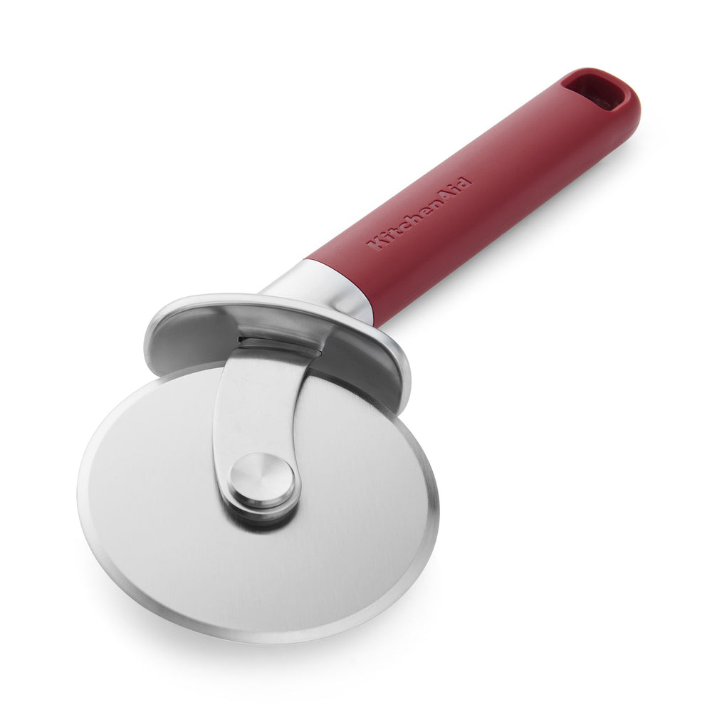 KitchenAid Pizzaschneider Classic Kaiserrot Kunststoff/RVS 23,5 cm - Pizzarad